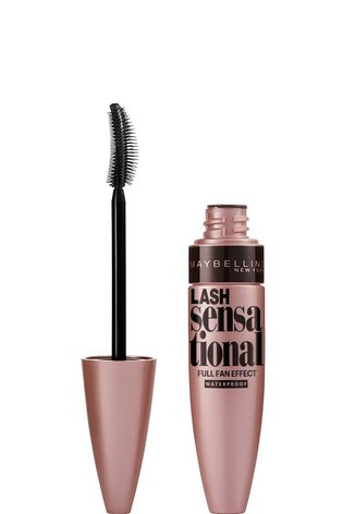 Maybelline Mascara Lash Sensational Waterproof Brownish Black 041554420654 O