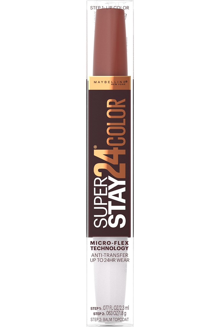 maybelline lip color super stay 24 coffee edition 340 mocha moves 041554586282 d