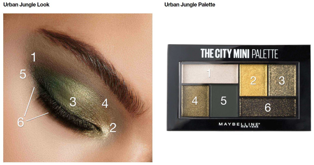 Maybelline Paleta City Mini Palette Urban Jungle Macro